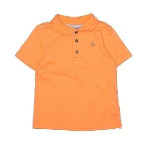 Calvin Klein Jeans | Toddler Orange Polo Shirt 2T
